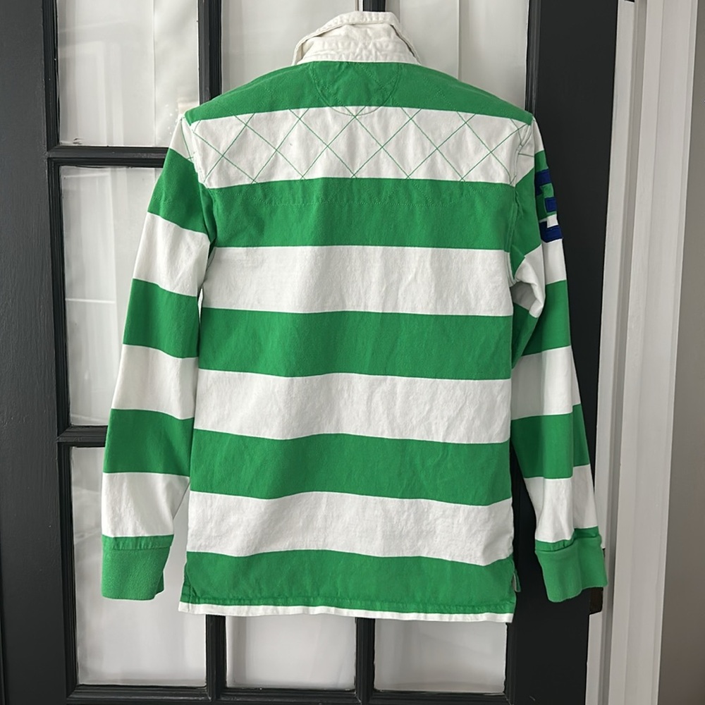 Ralph Lauren polo stripe long sleeve big pony rugby - Picture 4 of 5